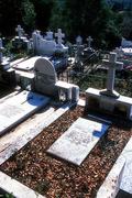 Řecko, Lefkada, 23.6.2008, řecký hřbitov.