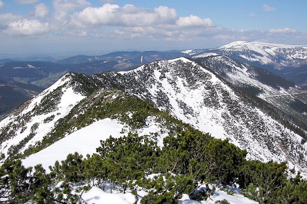 Krkonoše, Kozí hřbety