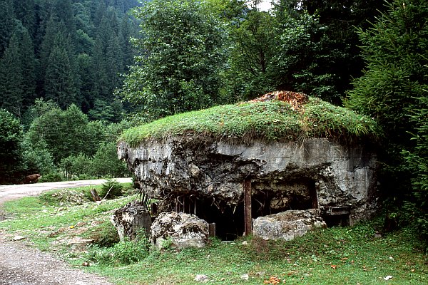 Bunkry linie Arpád u Černé riky