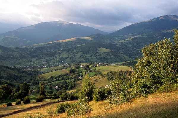 Podvečer nad Koločavou