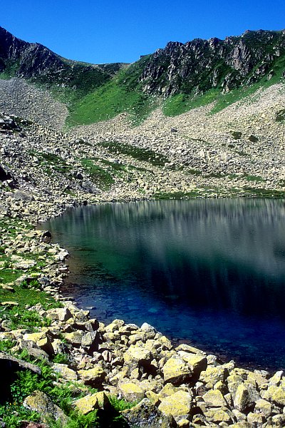 Pohoří Kačkar, jezero Kara Deniz Golu