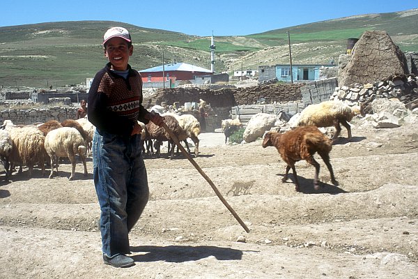 Kurdské vesnice u Dogubayazitu