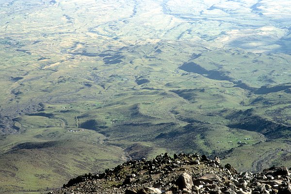 Pohled ze svahu Araratu