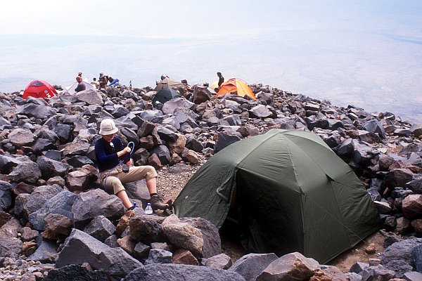 Ararat, druhý výškový tábor