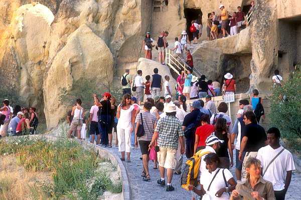 Kappadokie, muzeum v přírodě v Goreme