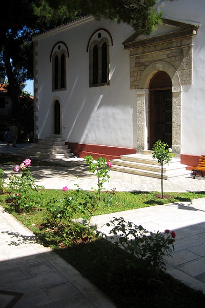 Zahrada kláštera Panagia Faneromeni