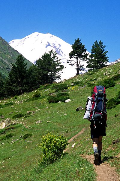 První pohled na Elbrus