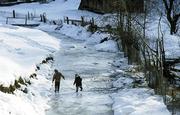 Ukrajina, Zakarpatská oblast, Siněvir, 29.12.2003.