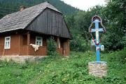 Ukrajina, Zakarpatská oblast, Siněvir, 16.8.2005.