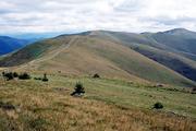 Ukrajina, Zakarpatská oblast, polonina Krásna, 18.8.2005.