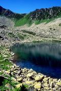 Turecko, pohoří Kačkar, 27.7.2007, jezero Kara Deniz Golu.