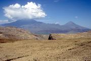 Turecko, 31.7.2007, pohled na Velký / Buyuk Agri Dagi (5165 m) a Malý Ararat / Kucuk Agri Dagi (3923 m).