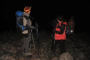 Turecko, 3.8.2007, vyrážíme ve 2:00 z druhého tábora na vrchol Araratu.